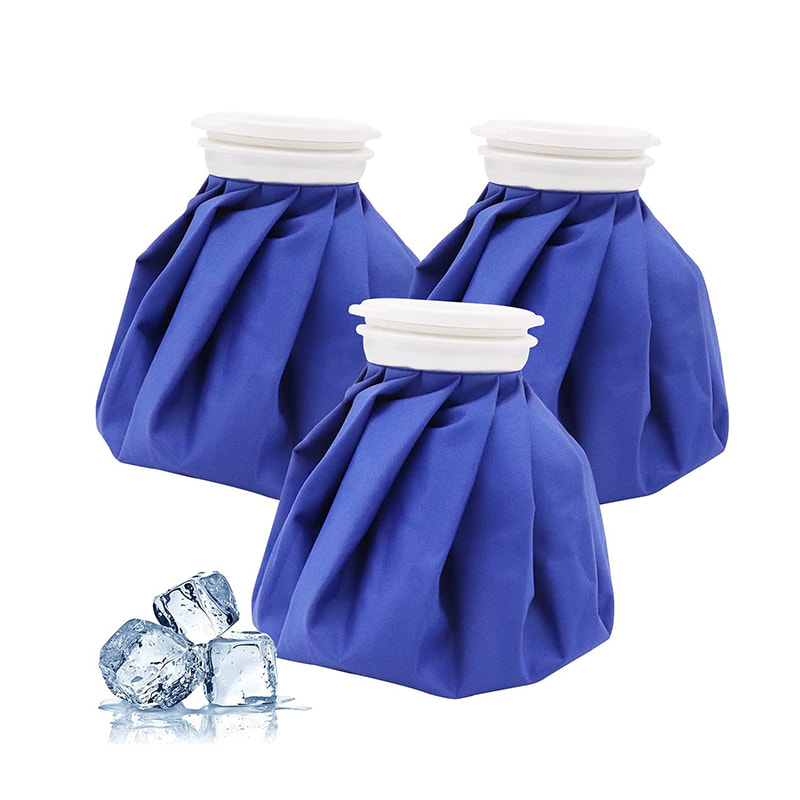 6 tommers gjenbrukbar hjemmesport rund ispose for skader 