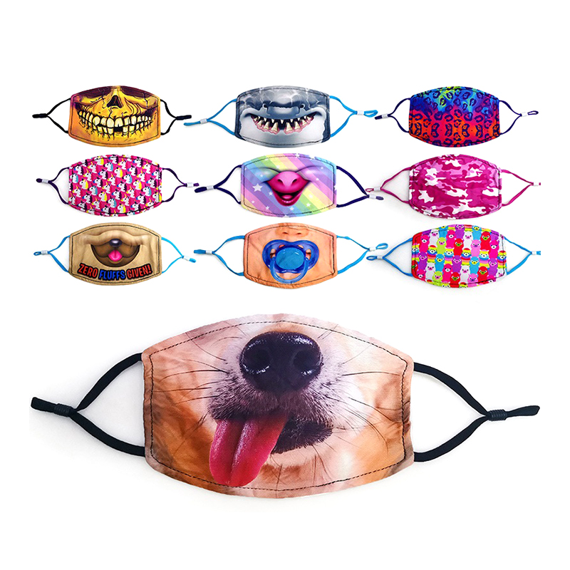 Populær skreddersydd fest ferie bomullsmaske 