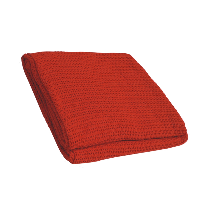 Cellular teppe i bomull