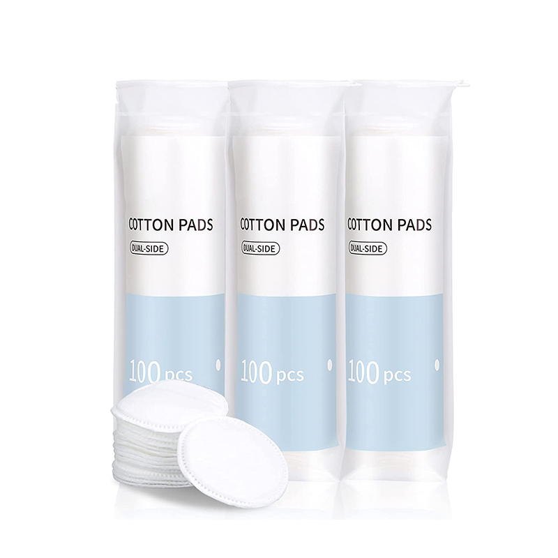 Hypoallergen lofri ansiktsmakeup Pure Cotton Pads 