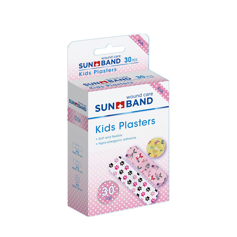 Vanntett tegneseriebarn klebende barnegips 