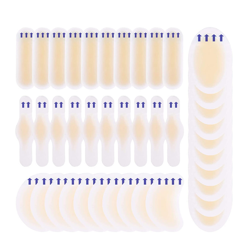 Slitesterk vanntett hydrokolloid gelplaster for blister 