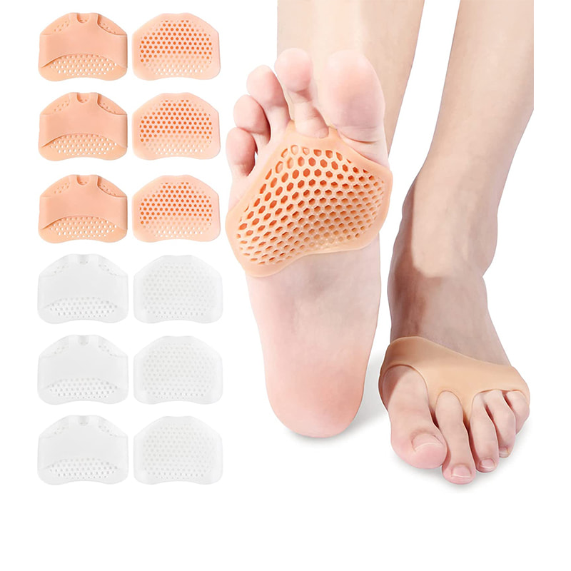 Honeycomb Gel Foot Metatarsal Pad for smertelindring 
