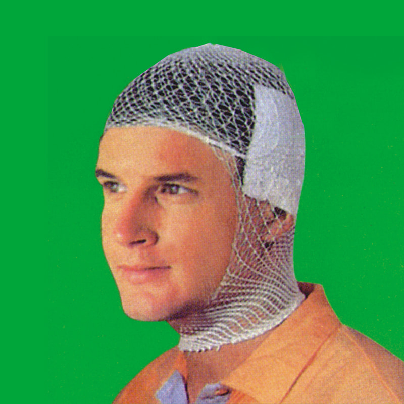 Elastisk nettbandasje Rørformet sårpleie for å passe kroppsformen