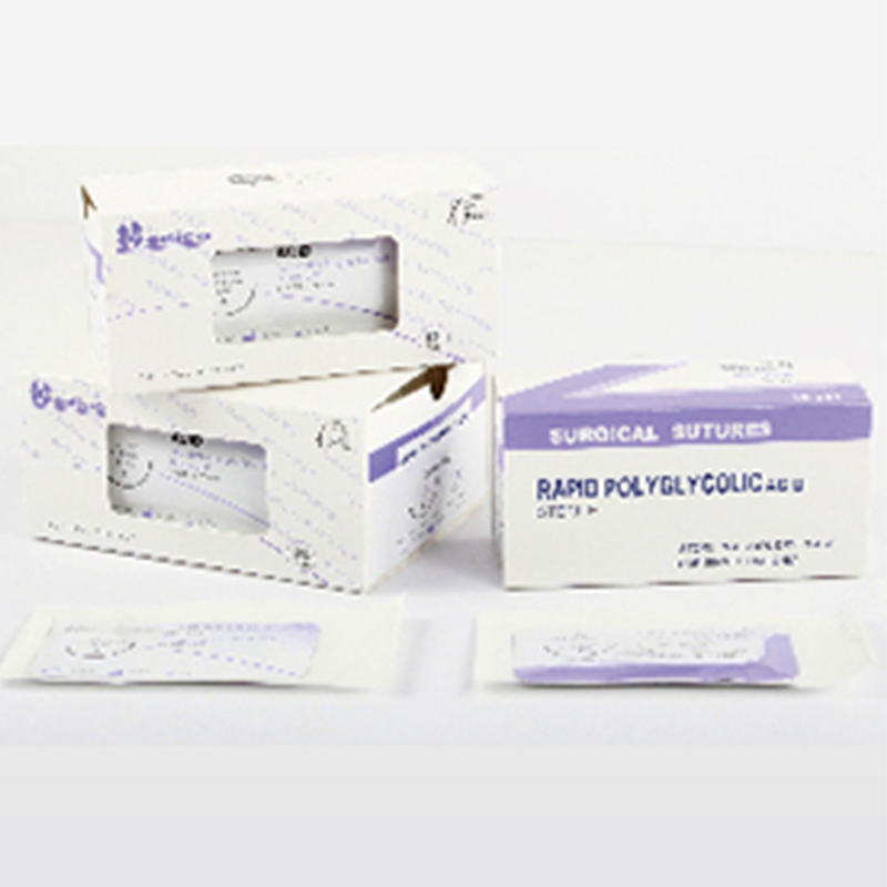 Absorberbare kirurgiske suturer RAPID POLYGLYCOLICACID (PGAR)