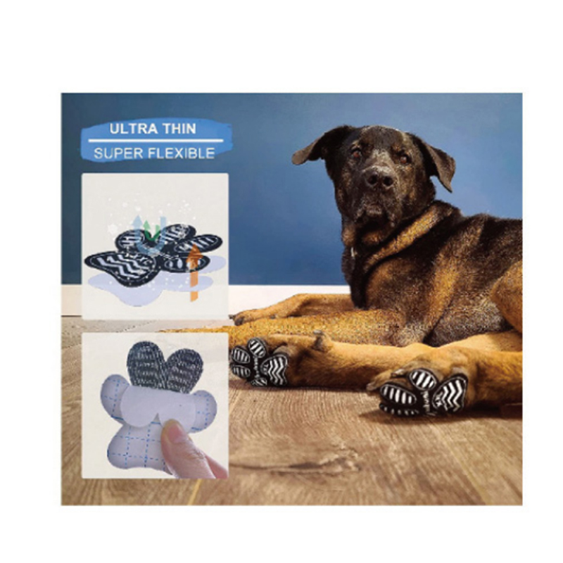 Klistremerke med dyreføtter