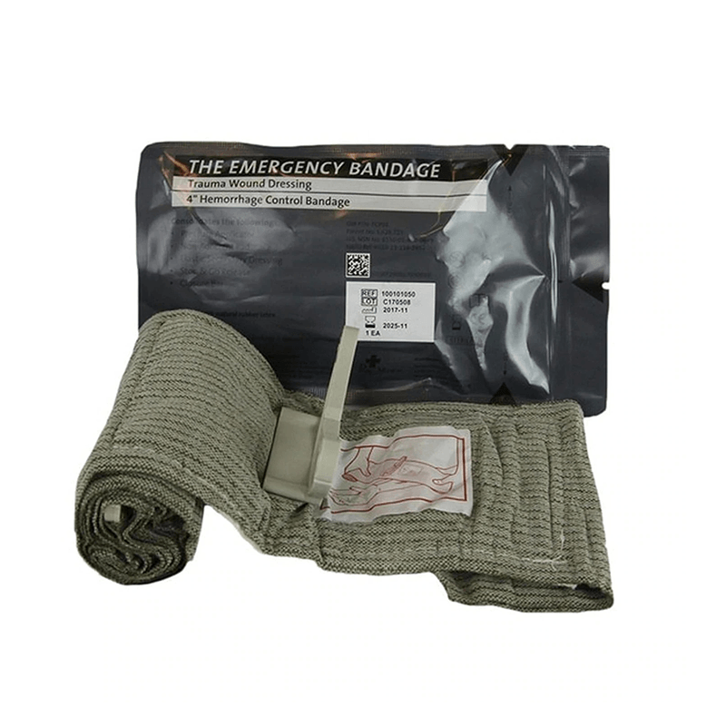 Førstehjelp israelsk nødbandasje