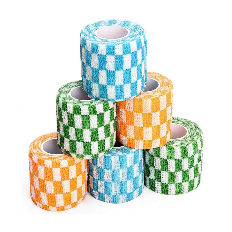 Vanntett elastisk non-woven kohesiv bandasje selvklebende bandasjer